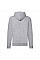 Heather Grey Men's Classic Hooded Sweat Jacket