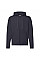 Deep Navy Men's Classic Hooded Sweat Jacket