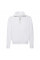 White Men's Classic Zip Neck Sweat