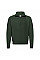 Bottle Green Men's Classic Zip Neck Sweat