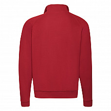 Red Men's Classic Zip Neck Sweat