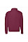 Burgundy Men's Classic Zip Neck Sweat