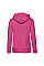 Fuchsia Ladies' Premium Hooded Sweat Jacket