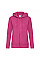 Fuchsia Ladies' Premium Hooded Sweat Jacket