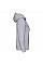 Heather Grey Ladies' Premium Hooded Sweat Jacket