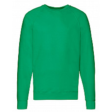 Kelly Green Men's Lightweight Raglan Sweat