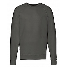 Light Graphite Men's Lightweight Raglan Sweat