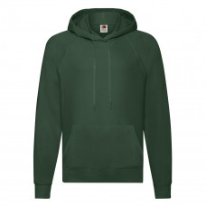 Bottle Green Men's Lightweight Hooded Sweat