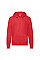 Red Men's Lightweight Hooded Sweat