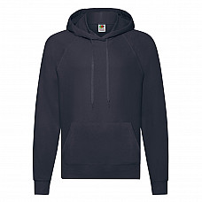 Deep Navy Men's Lightweight Hooded Sweat