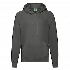 Light Graphite Men's Lightweight Hooded Sweat