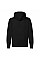 Black Men's Lightweight Hooded Sweat Jacket