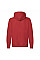 Red Men's Lightweight Hooded Sweat Jacket