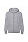 Heather Grey Men's Lightweight Hooded Sweat Jacket