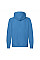 Azure Blue Men's Lightweight Hooded Sweat Jacket