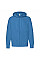 Azure Blue Men's Lightweight Hooded Sweat Jacket