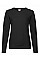 Black Ladies' Lightweight Raglan Sweat