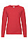 Red Ladies' Lightweight Raglan Sweat