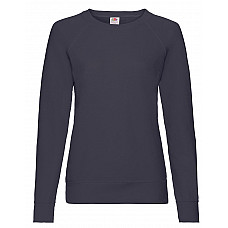 Deep Navy Ladies' Lightweight Raglan Sweat