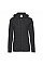 Black Ladies' Lightweight Hooded Sweat Jacket