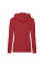 Red Ladies' Lightweight Hooded Sweat Jacket