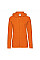 Orange Ladies' Lightweight Hooded Sweat Jacket