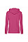 Fuchsia Ladies' Lightweight Hooded Sweat Jacket