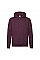 Burgundy Men's Premium Hooded Sweat