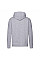 Heather Grey Men's Premium Hooded Sweat