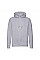 Heather Grey Men's Premium Hooded Sweat