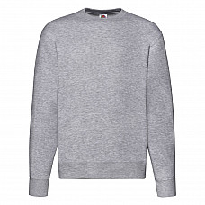 Heather Grey Men's Premium Set-In Sweat