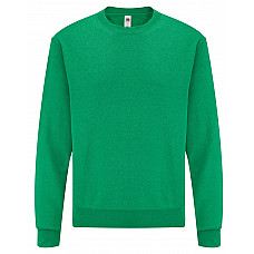 Retro Heather Green Men's Classic Set-In Sweat