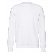 White Men's Classic Set-In Sweat