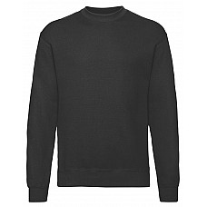 Black Men's Classic Set-In Sweat