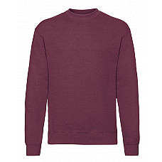 Burgundy Men's Classic Set-In Sweat