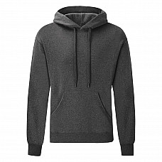 Dark Heather Men's Classic Hooded Sweat