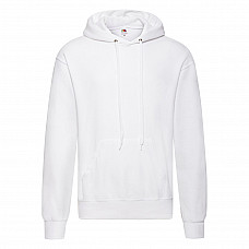 White Men's Classic Hooded Sweat