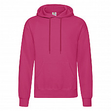 Fuchsia Men's Classic Hooded Sweat