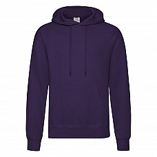 Purple Men's Classic Hooded Sweat