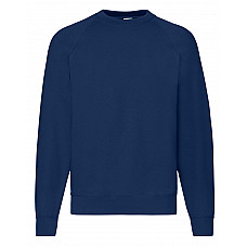 Navy Blue Men's Classic Raglan Sweat