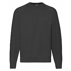 Black Men's Classic Raglan Sweat