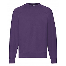 Purple Men's Classic Raglan Sweat