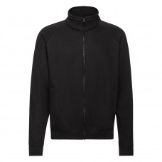 Black Men's Classic Sweat Jacket