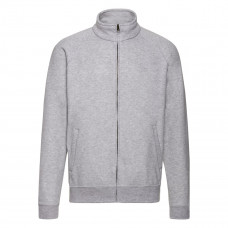 Heather Grey Men's Classic Sweat Jacket