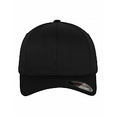 Black Wooly Combed Cap