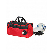 Red/Black Cannes Sports/Overnight Holdall