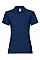 Navy Blue Ladies' Premium Polo