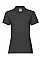 Black Ladies' Premium Polo