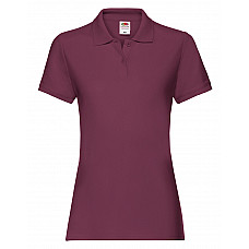 Burgundy Ladies' Premium Polo