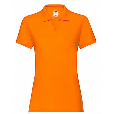 Orange Ladies' Premium Polo